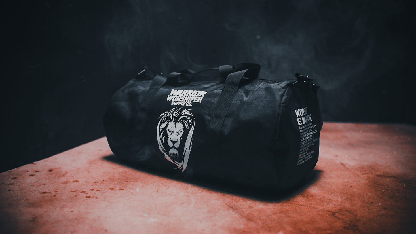 SGT LION DARK CAMO "EVERYDAY" DUFFEL BAG