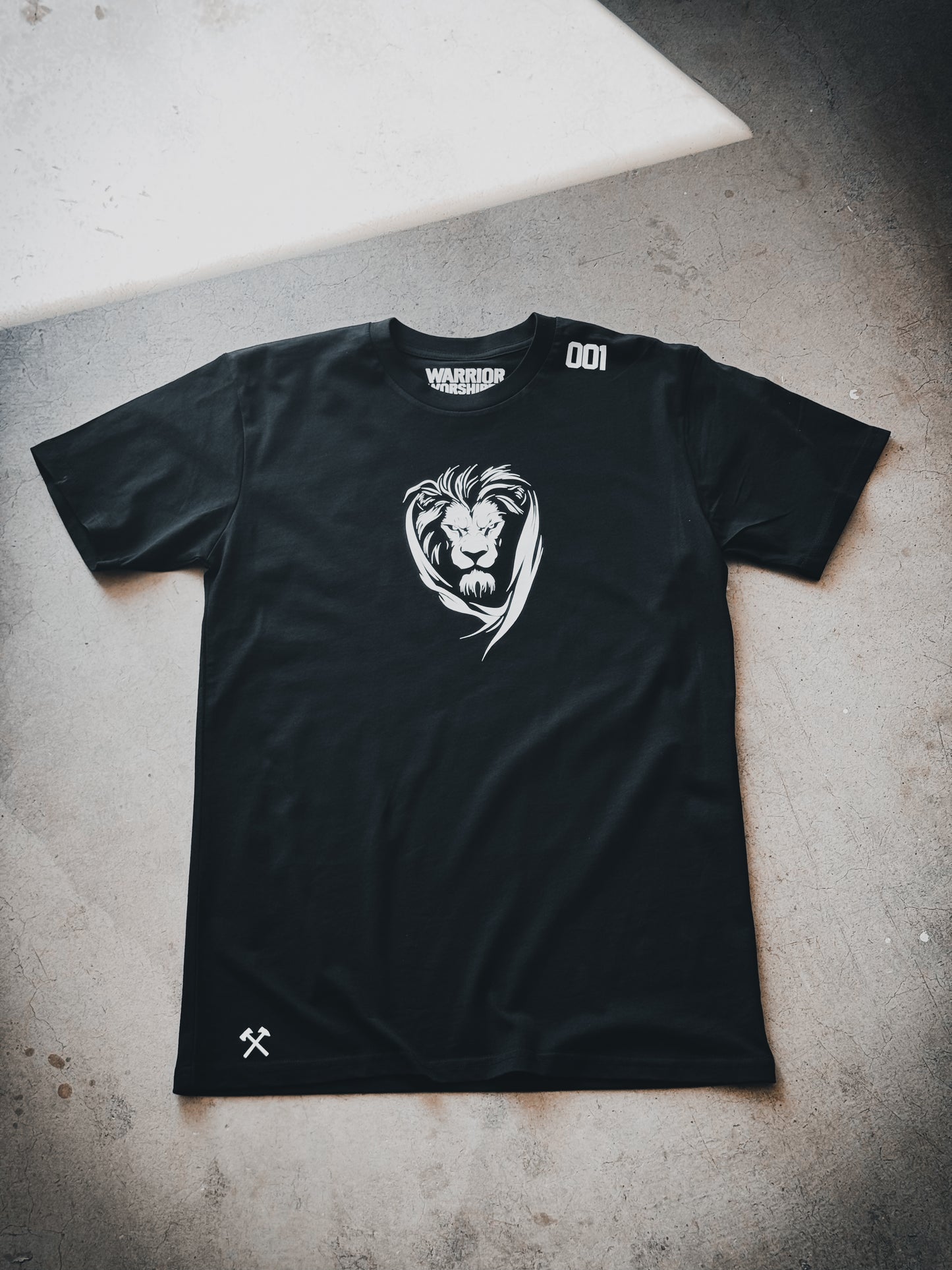 LION EAGLE "PREMIUM" TEE IN BLACK