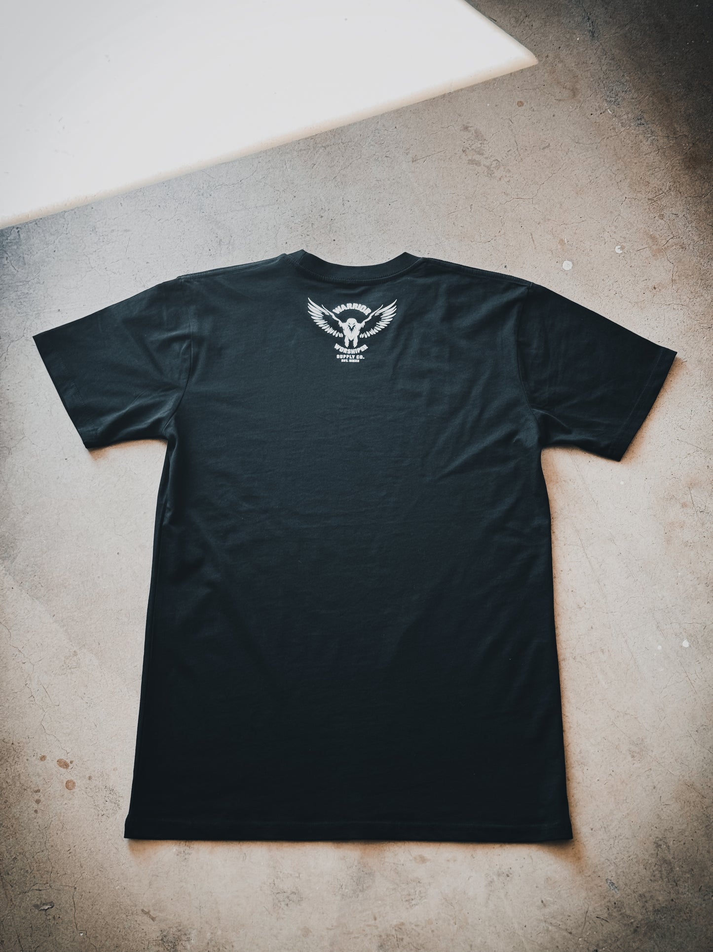 LION EAGLE "PREMIUM" TEE IN BLACK