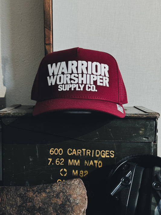 STG. LOGO V2 HYDRO PERFORMANCE HAT IN MAROON