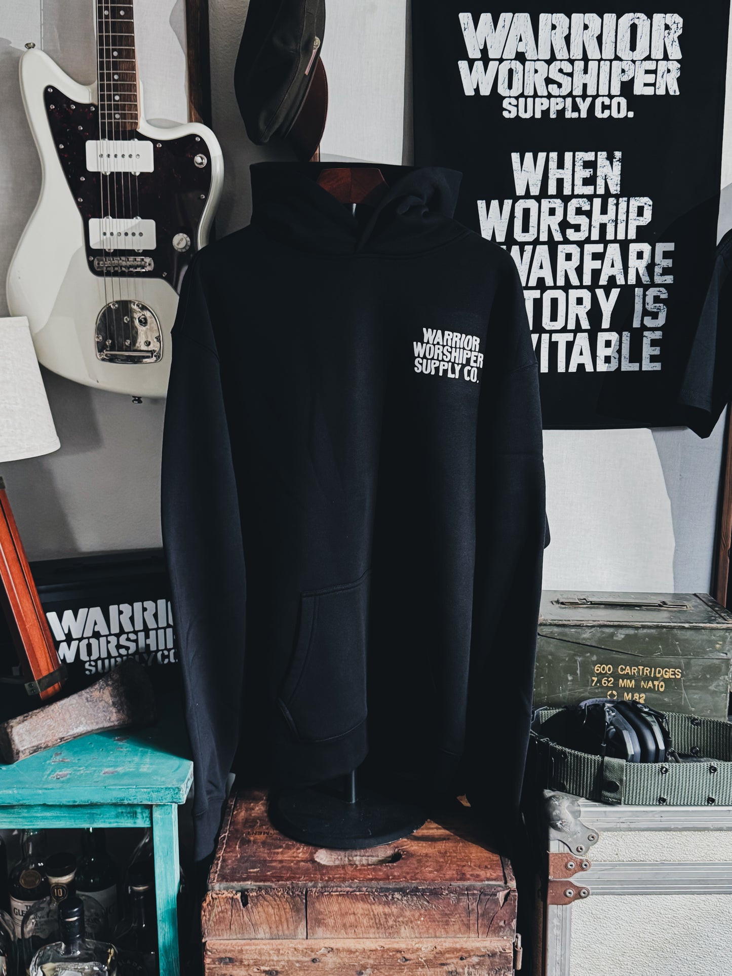 NOTHING BUT THE BLOOD "PREMIUM" RELAX FIT HOODIE