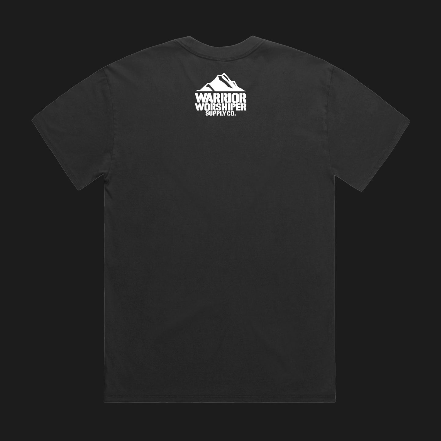 MOVE MTNS STANDARD ISSUE BLACK TEE