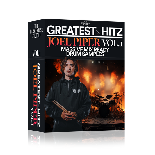 GREATEST HITZ - JOEL PIPER VOL.1 - MASSIVE MIX READY DRUM SAMPLES