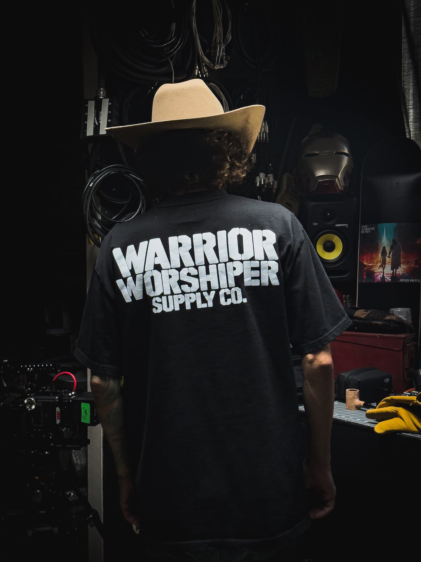 SGT LOGO PREMIUM OVERSIZED TEE - BLK