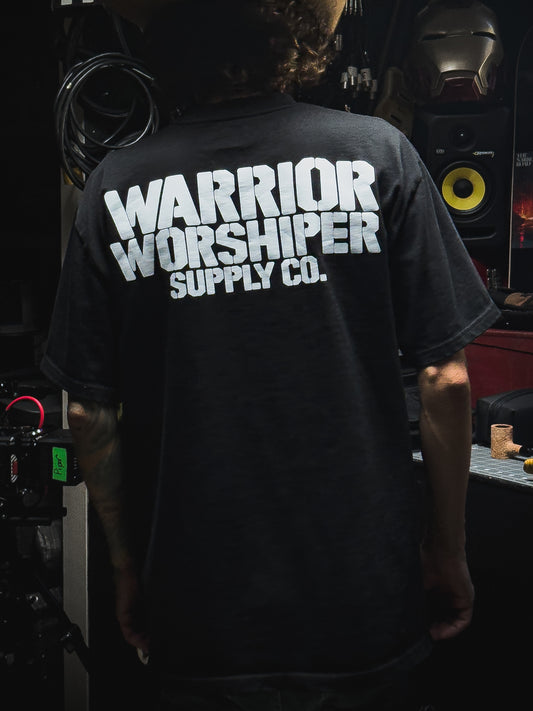 SGT. LOGO "PREMIUM" HEAVY TEE IN BLACK