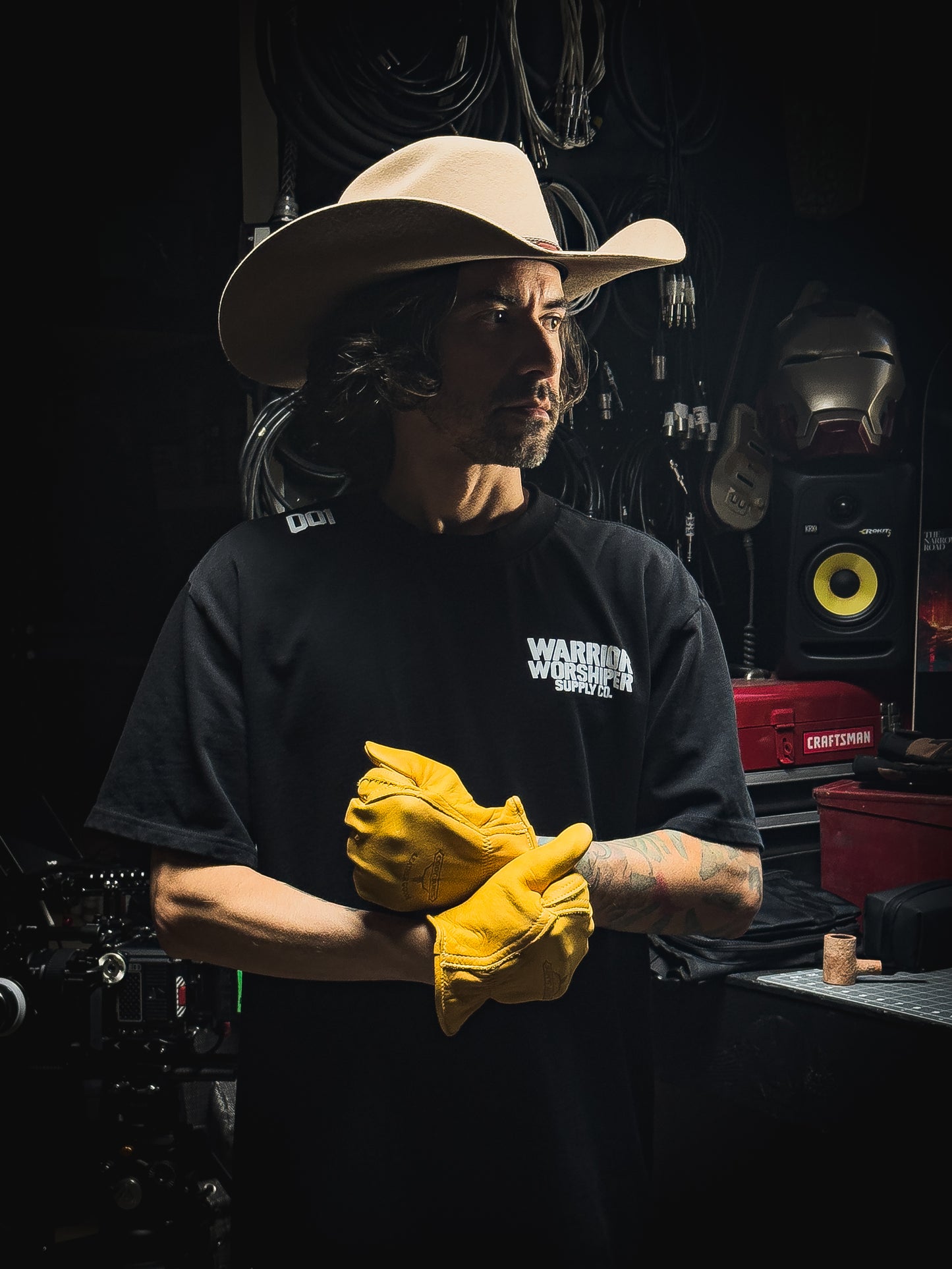 SGT LOGO PREMIUM OVERSIZED TEE - BLK