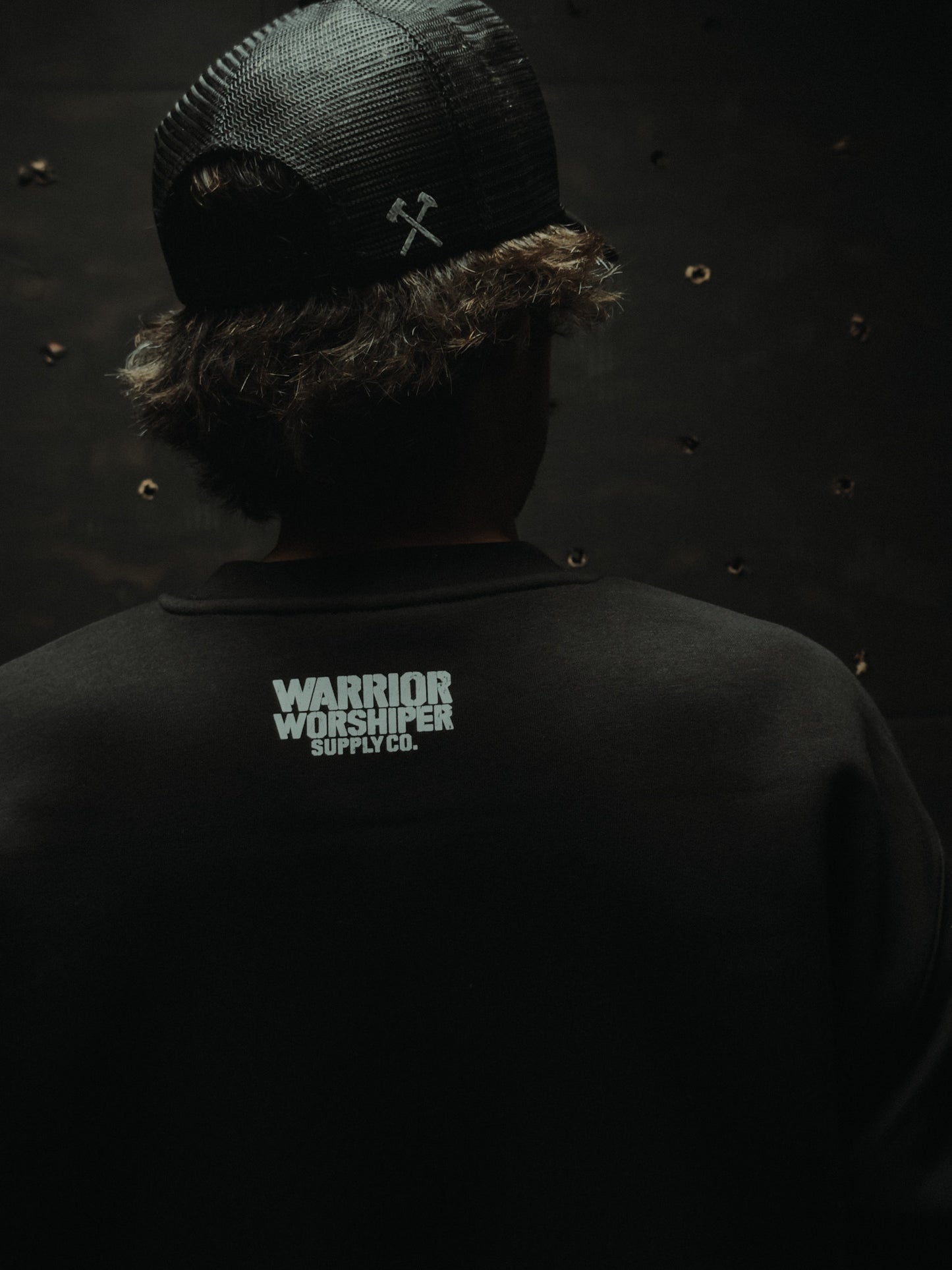 WORSHIP IS WARFARE V2 "PREMIUM" CREW NECK SWEATSHIRT IN BLACK [LIMITED]