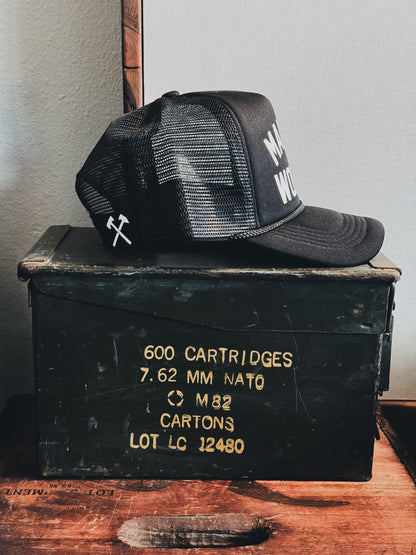 MADE TO WORSHIP BLK TRUCKER