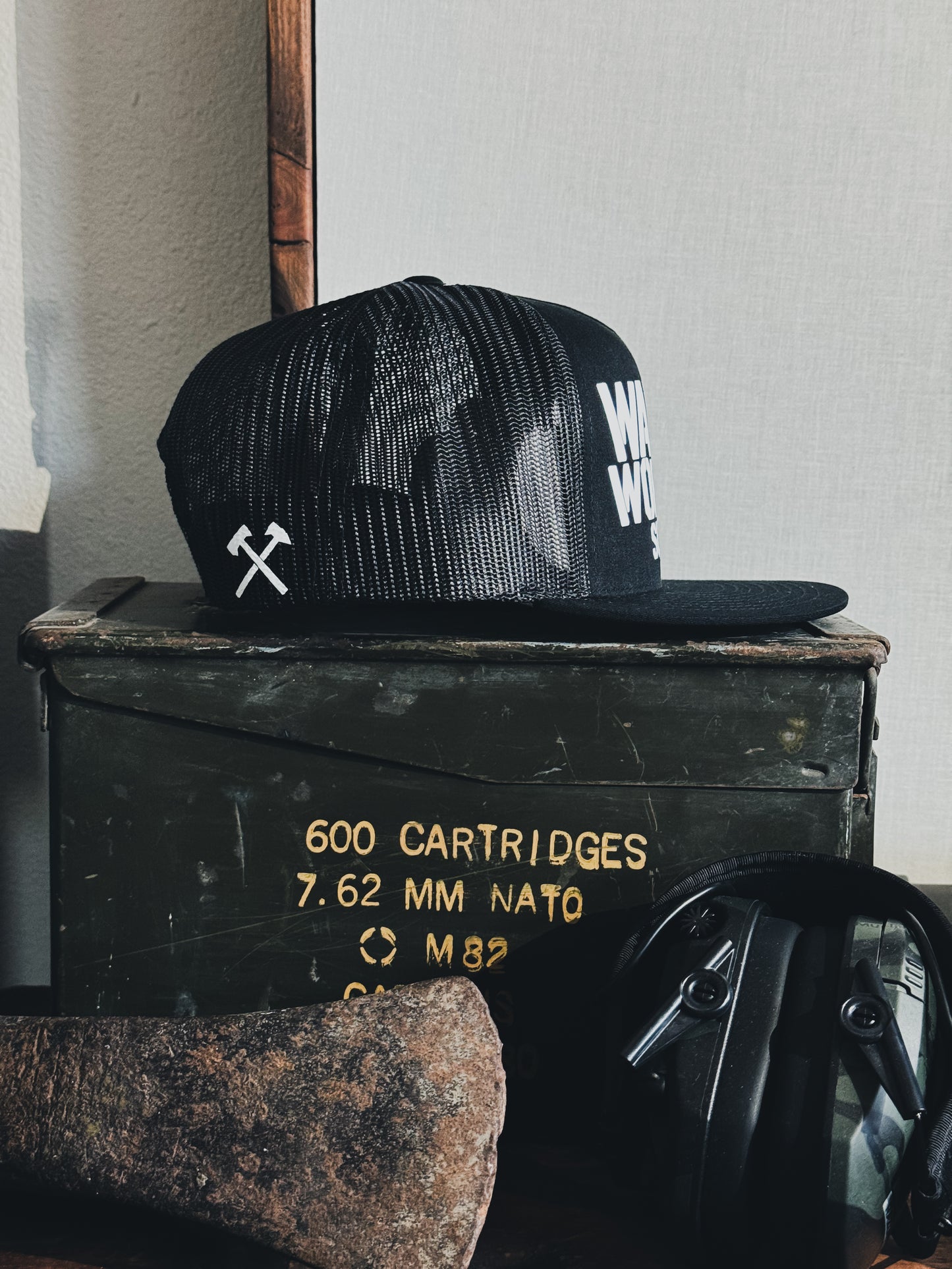 SGT LOGO YUPOONG FLAT BILL SNAPBACK