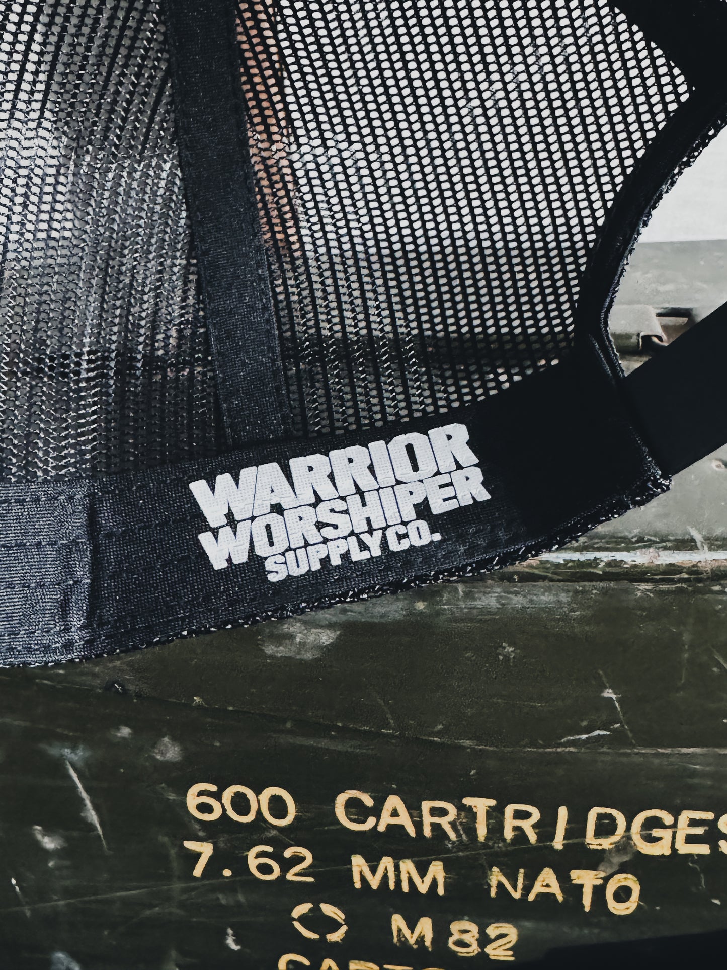 WORSHIP IS WARFARE CAMO SNAPBACK HAT [LIMITED]