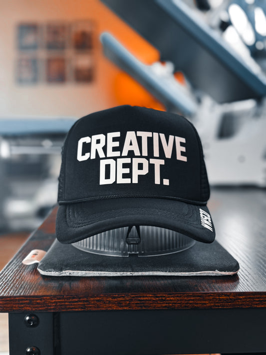 CREATIVE DEPT. V2 - TRUCKER BLK