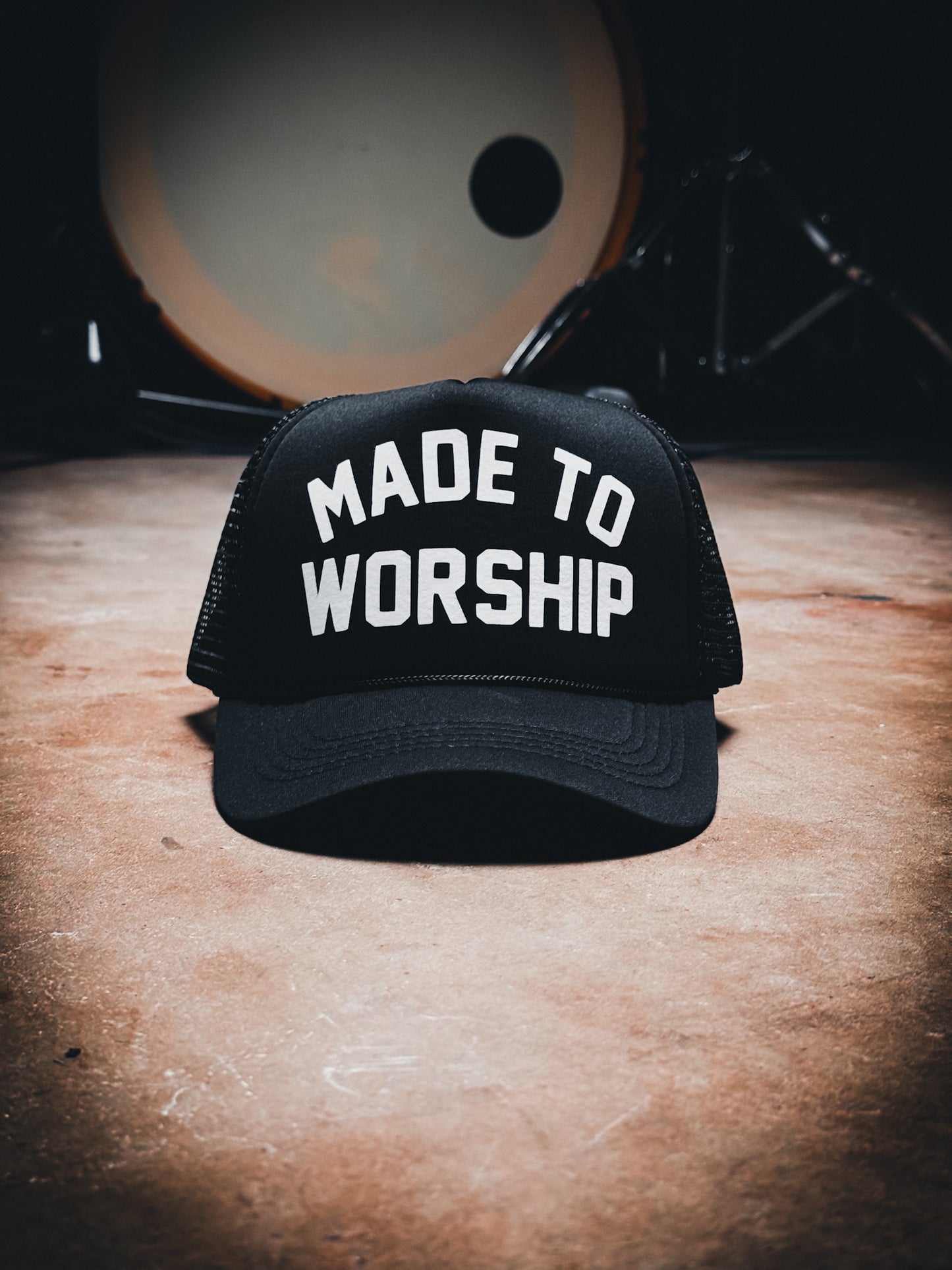 MADE TO WORSHIP BLK TRUCKER