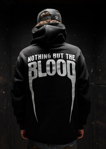 NOTHING BUT THE BLOOD "PREMIUM" HOODIE IN BLACK