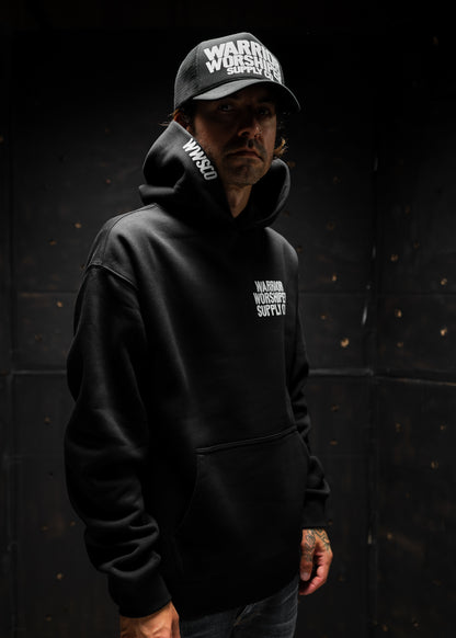 NOTHING BUT THE BLOOD "PREMIUM" HOODIE IN BLACK