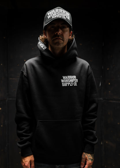 NOTHING BUT THE BLOOD "PREMIUM" HOODIE IN BLACK