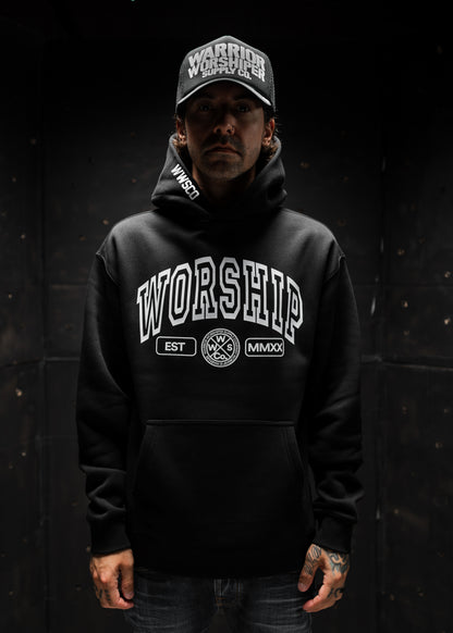 CROSSES WORSHIP "PREMIUM" HOODIE IN BLACK