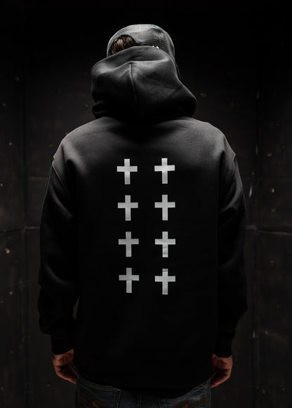 CROSSES WORSHIP "PREMIUM" HOODIE IN BLACK