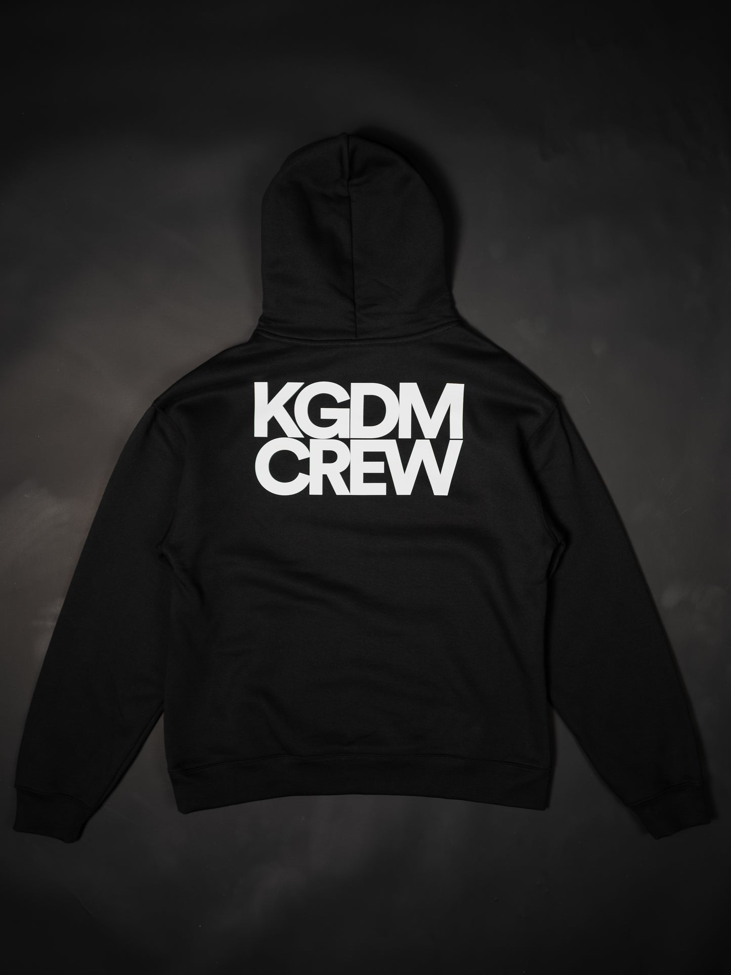 KGDM CREW "PREMIUM" HOODIE IN BLACK