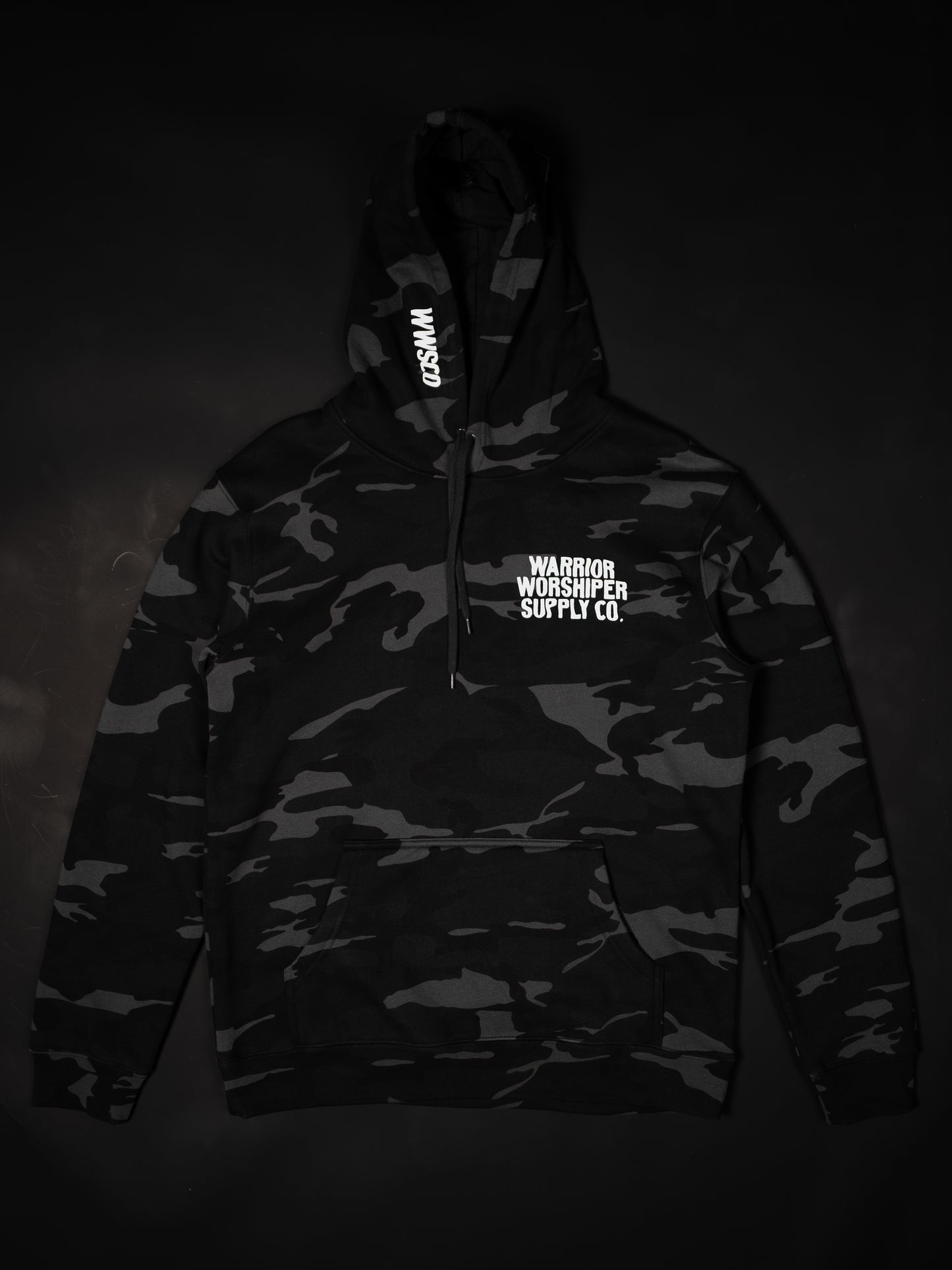 NOTHING BUT THE BLOOD "PREMIUM" DARK CAMO HOODIE
