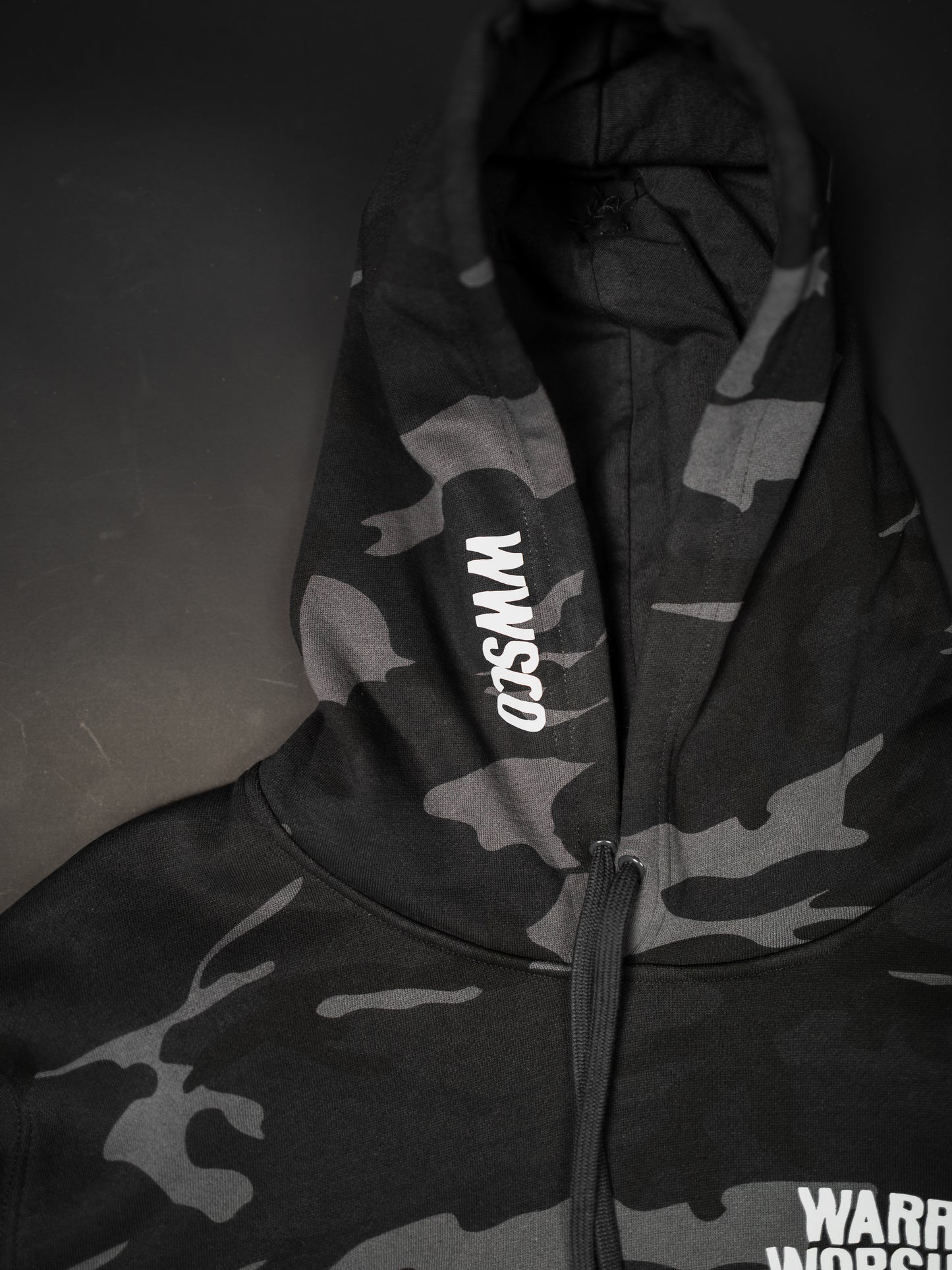 NOTHING BUT THE BLOOD "PREMIUM" DARK CAMO HOODIE
