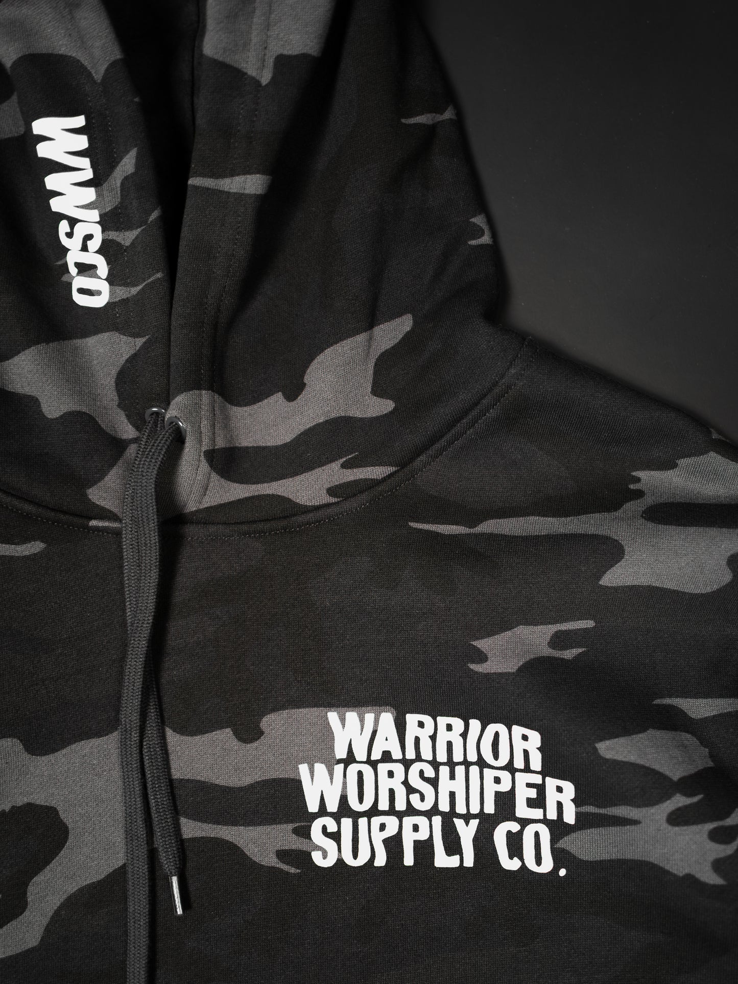 NOTHING BUT THE BLOOD "PREMIUM" DARK CAMO HOODIE