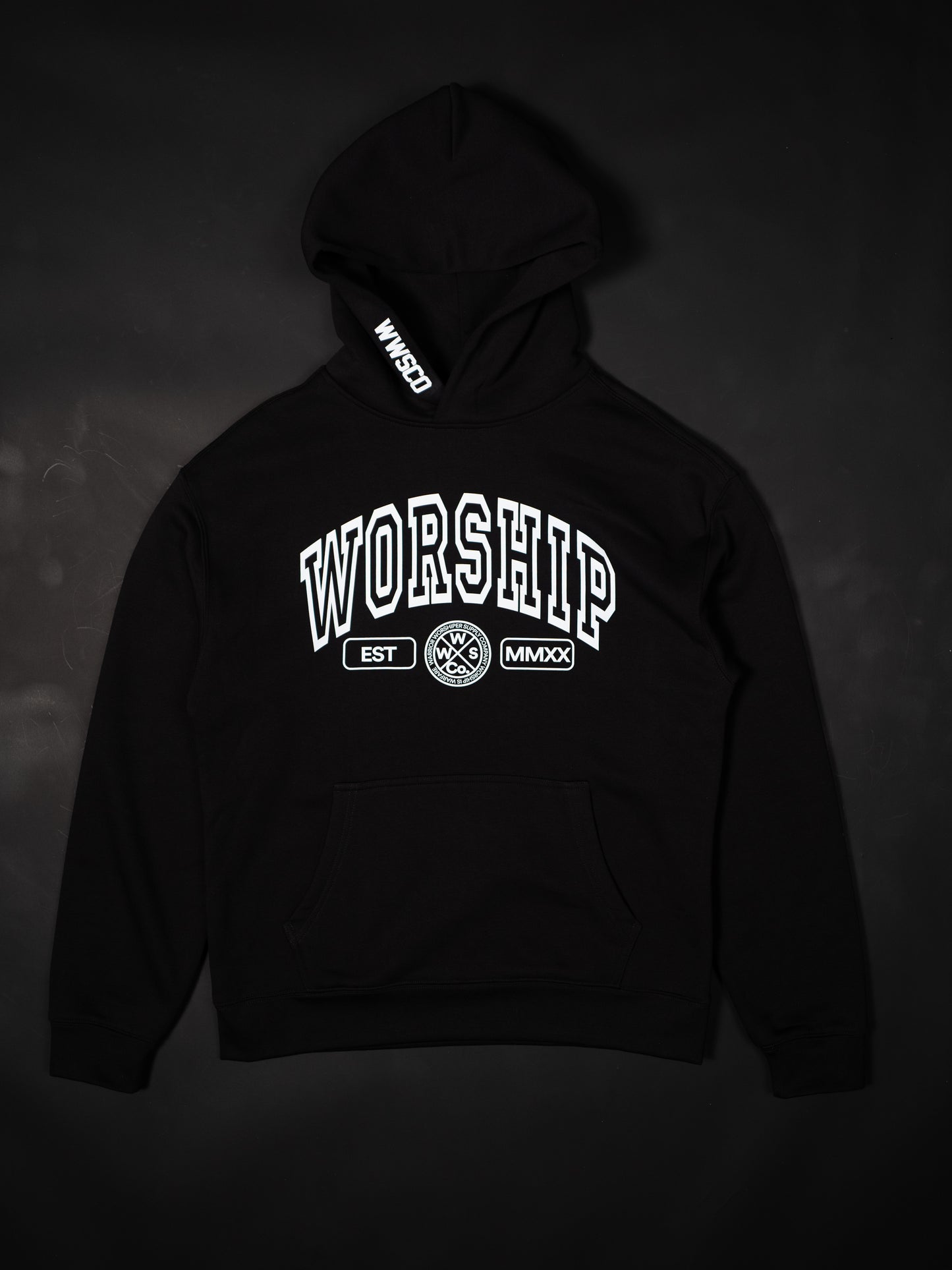 CROSSES WORSHIP "PREMIUM" HOODIE IN BLACK