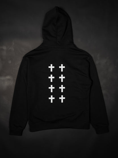 CROSSES WORSHIP "PREMIUM" HOODIE IN BLACK