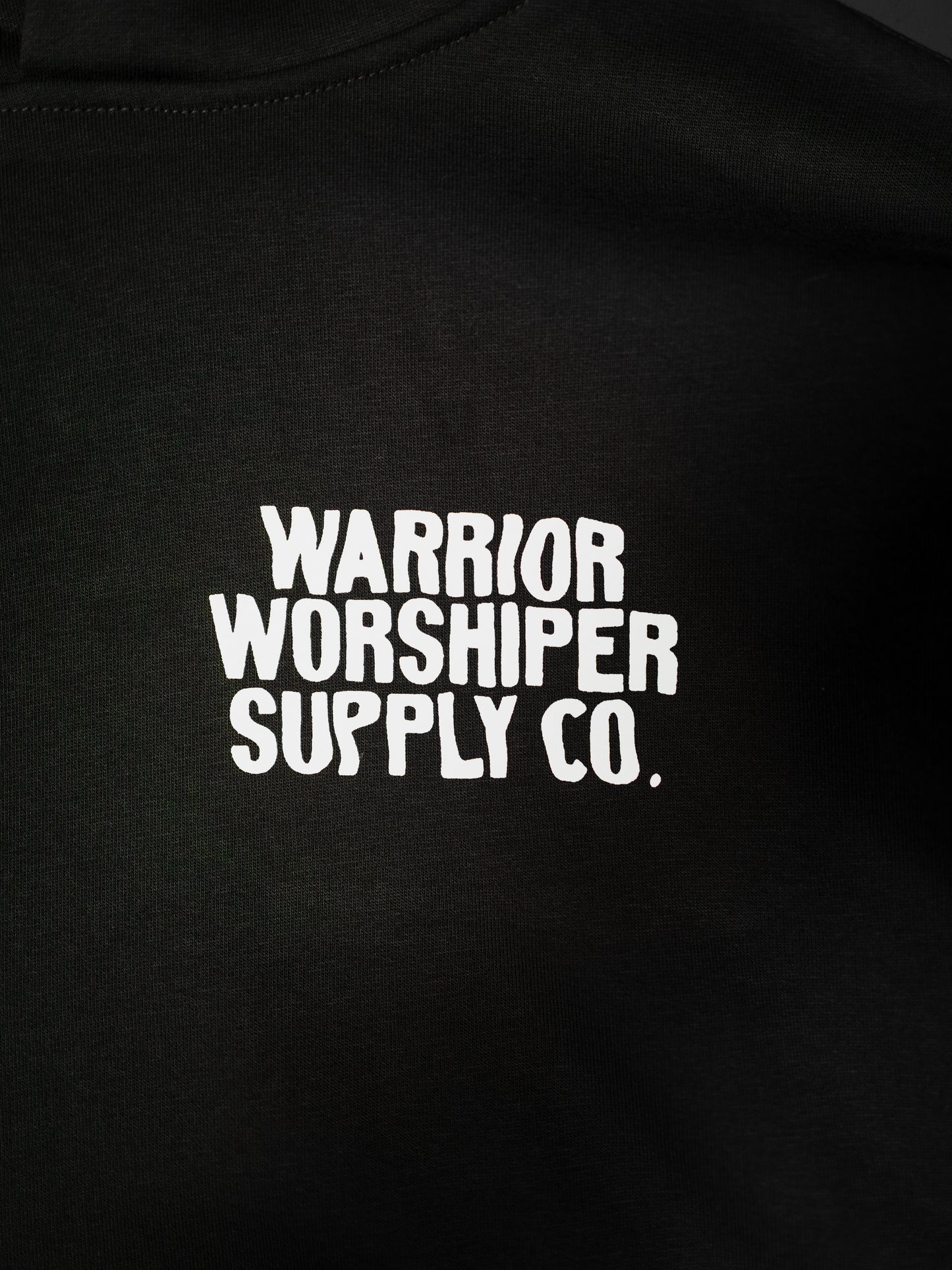 NOTHING BUT THE BLOOD "PREMIUM" HOODIE IN BLACK