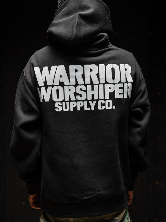 SGT LOGO "PREMIUM" HOODIE IN BLACK