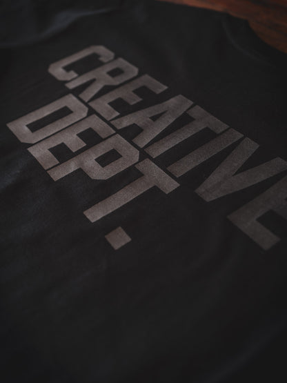 [NEW] CREATIVE DEPT. BLACKOUT "PREMIUM" KGDM CREW TEE