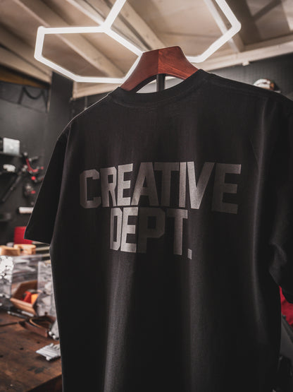 [NEW] CREATIVE DEPT. BLACKOUT "PREMIUM" KGDM CREW TEE