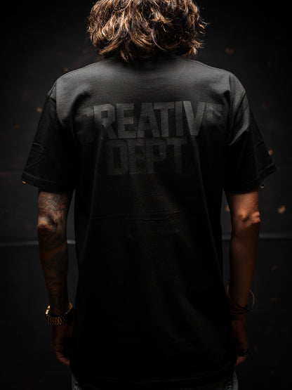 [NEW] CREATIVE DEPT. BLACKOUT "PREMIUM" KGDM CREW TEE
