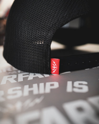 WORSHIP IS WARFARE CAMO SNAPBACK HAT "SPECIAL OPS EDITION" [LIMITED RUN]