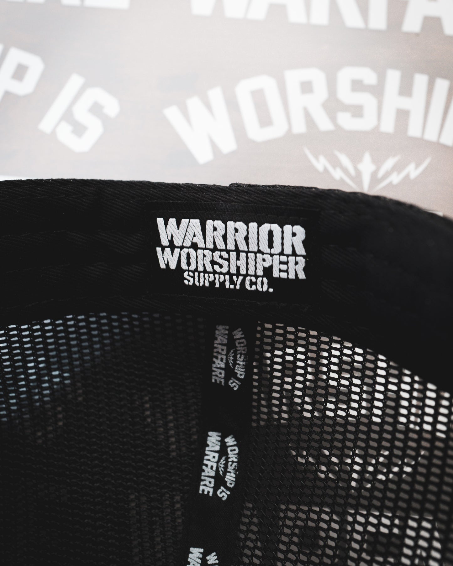WORSHIP IS WARFARE CAMO SNAPBACK HAT "SPECIAL OPS EDITION" [LIMITED RUN]