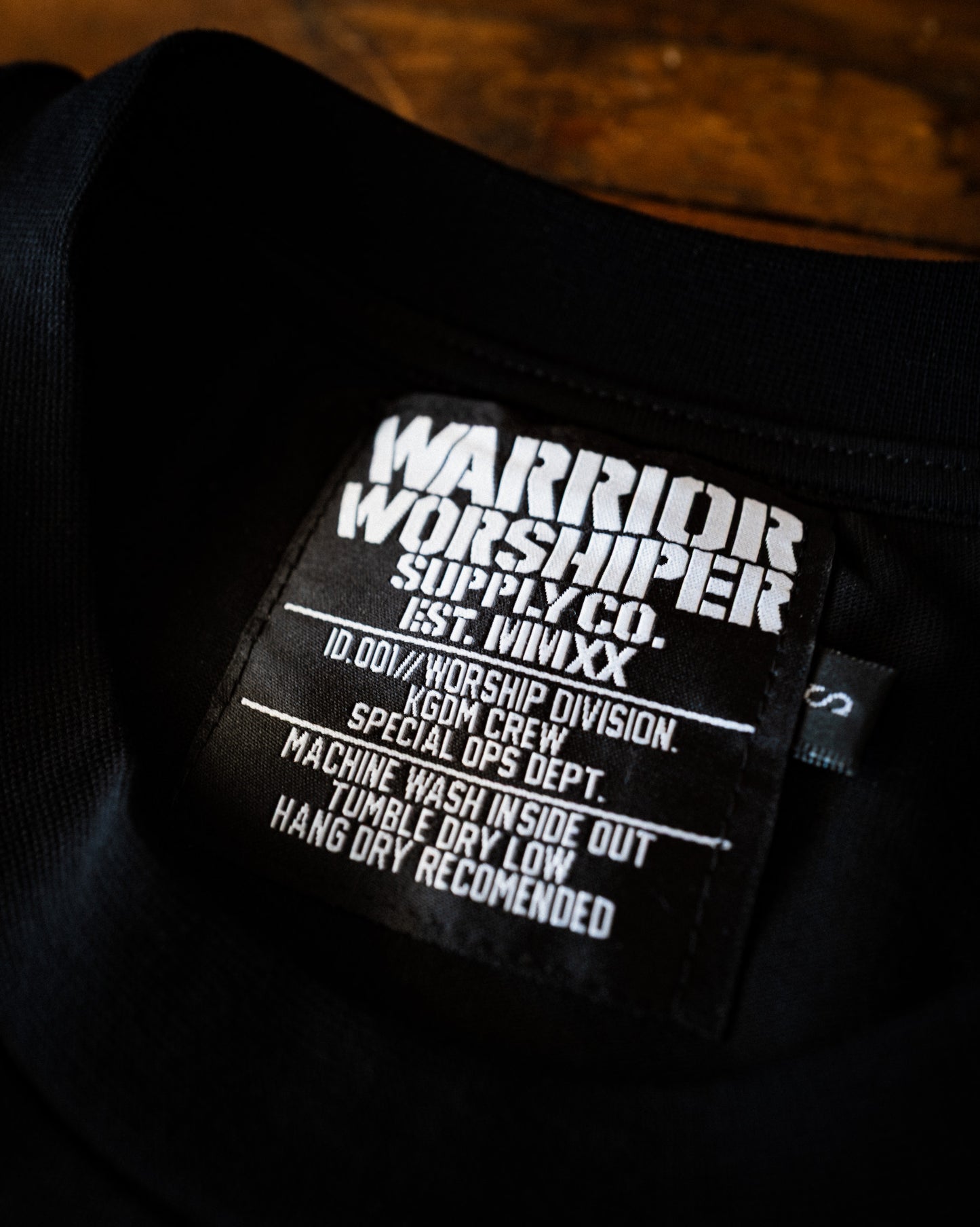 [NEW] ROARING LION  "PREMIUM" OVERSIZED "RAW EDGE" CROP HEAVY TEE IN BLACK