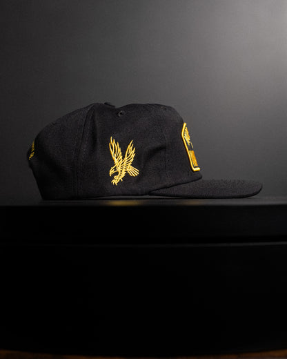 [NEW] "WORSHIP IS WARFARE" VETERANS UNSTRUCTURED MID CROWN WOOL HAT (LIMITED BATCH 001)