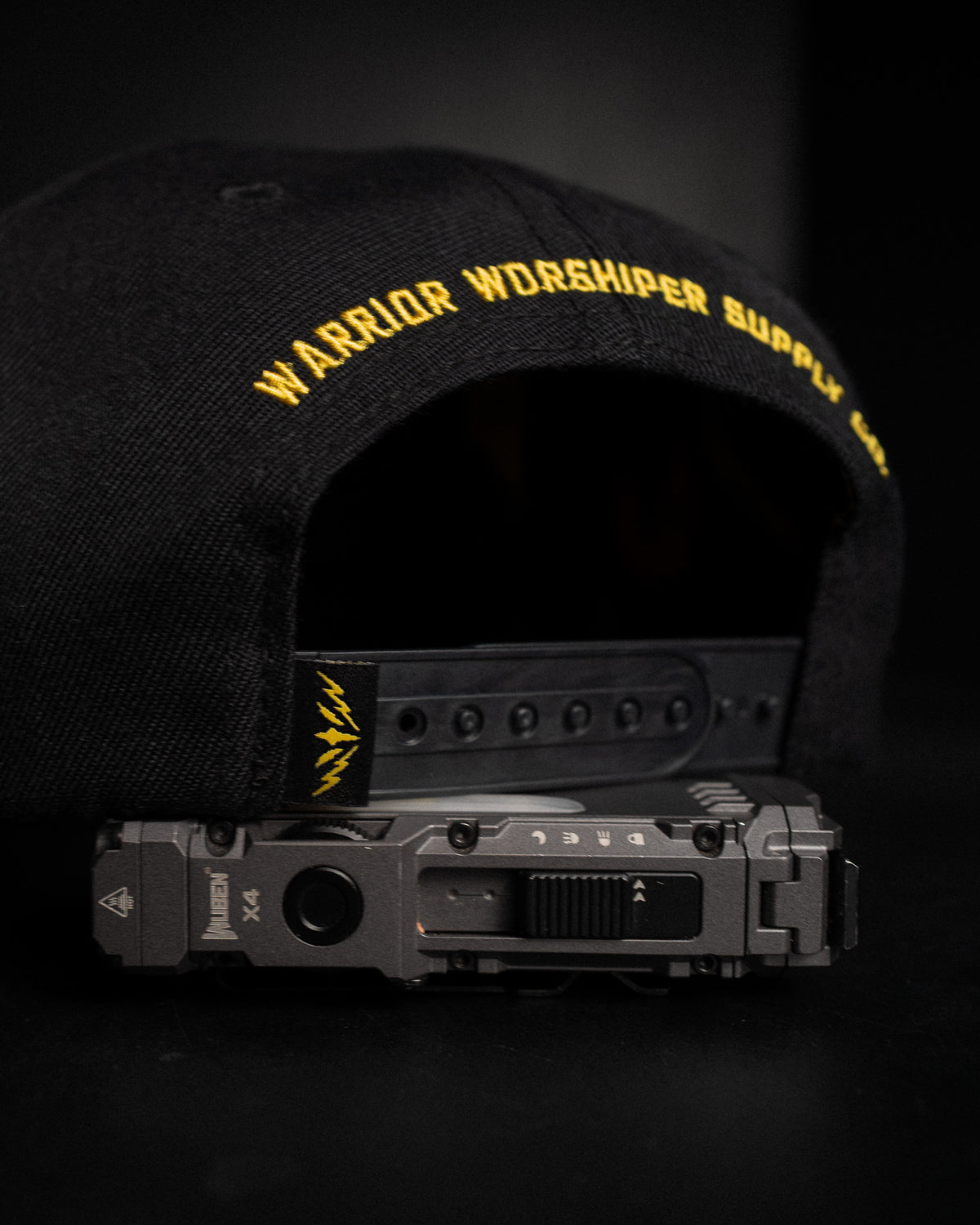 [NEW] "WORSHIP IS WARFARE" VETERANS UNSTRUCTURED MID CROWN WOOL HAT (LIMITED BATCH 001)