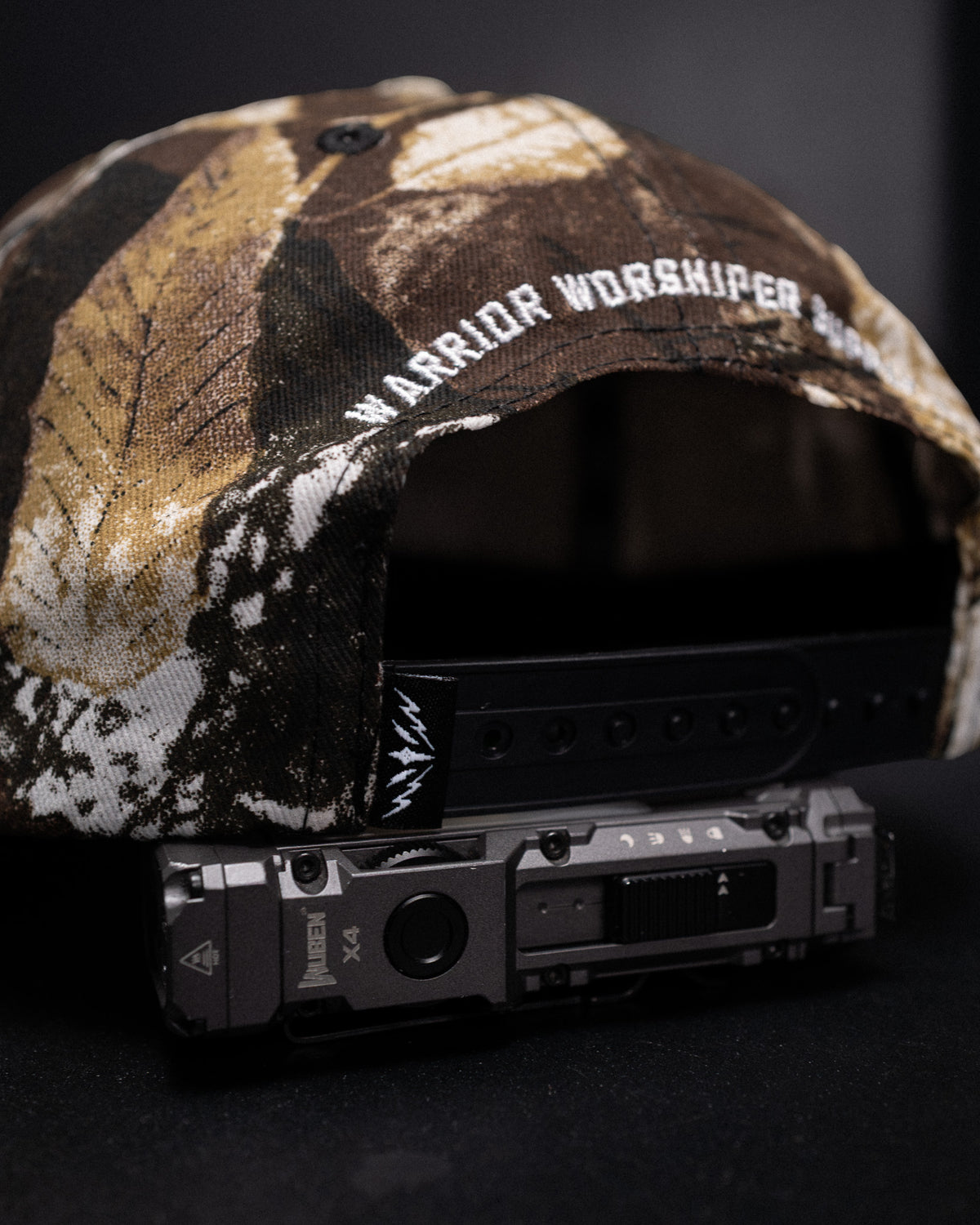 [NEW] "WORSHIP IS WARFARE" TREE CAMO HAT (LIMITED BATCH 001)