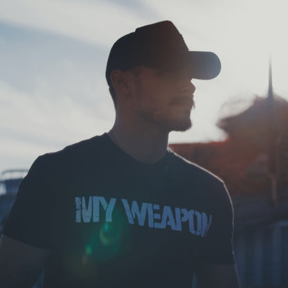 MY WEAPON IS HIS NAME TEE (V1) (Limited Stock)