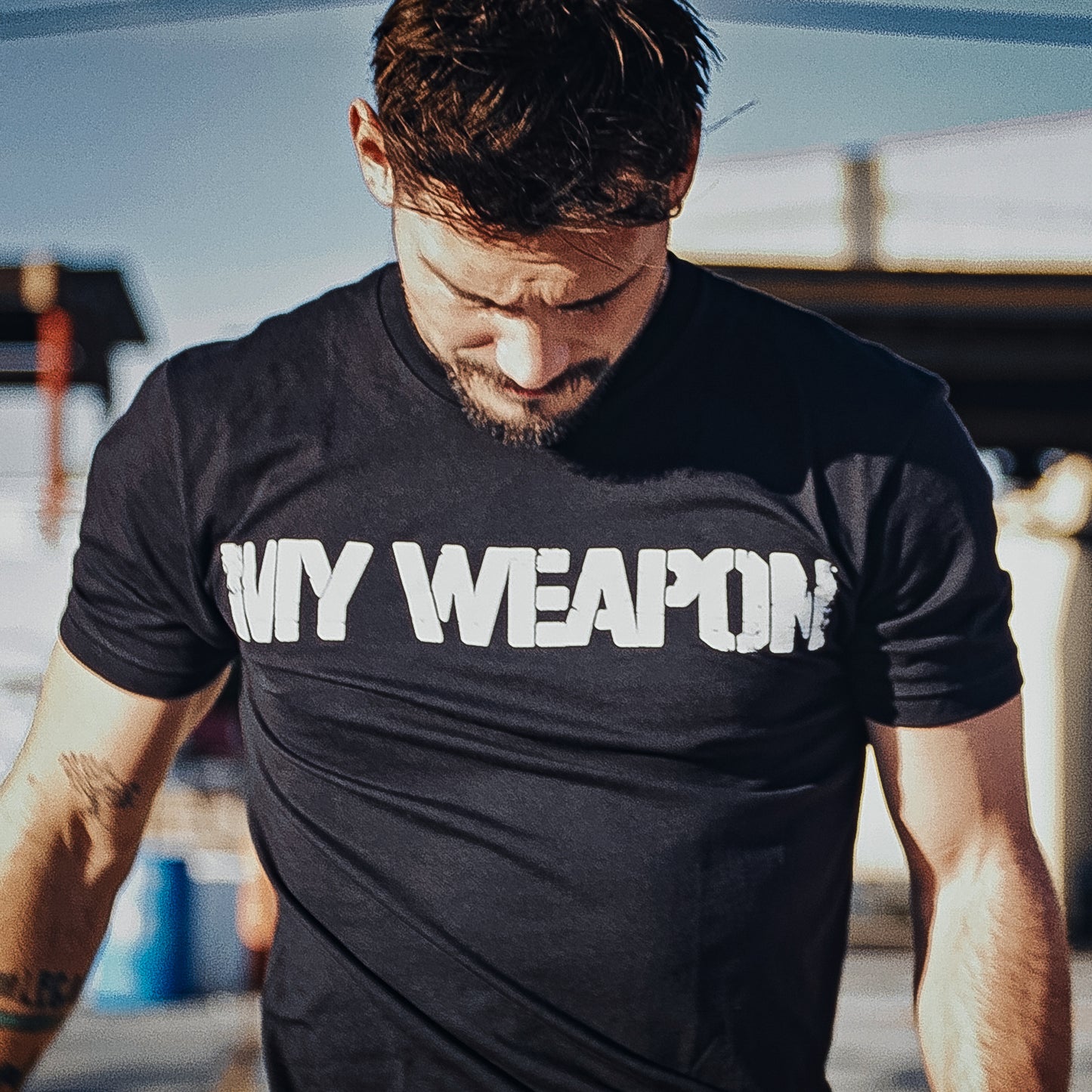 MY WEAPON IS HIS NAME TEE (V1) (Limited Stock)